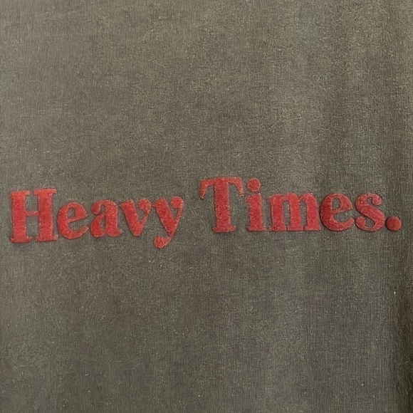 𝅺T-BAR X Cotton On Heavy Times Graphic T-shirt - Medium - Picture 2 of 10